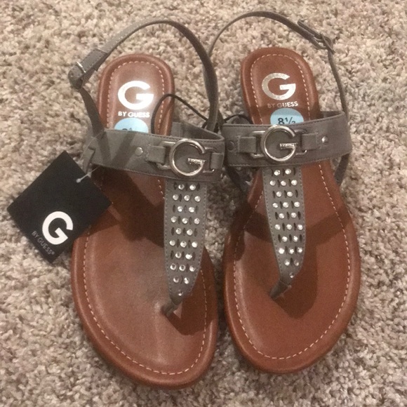 guess thong sandals